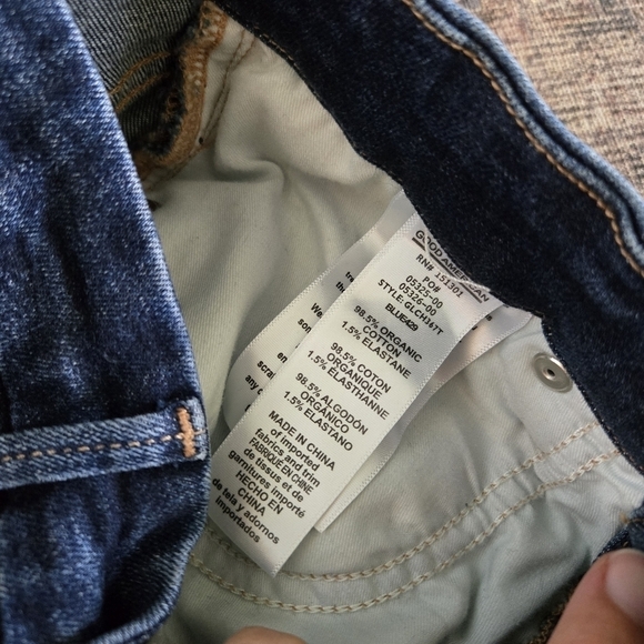 Good American Good Legs Chewed Hem Raw Denim High Rise Sculpting Skinny Jeans 2 - Picture 7 of 10